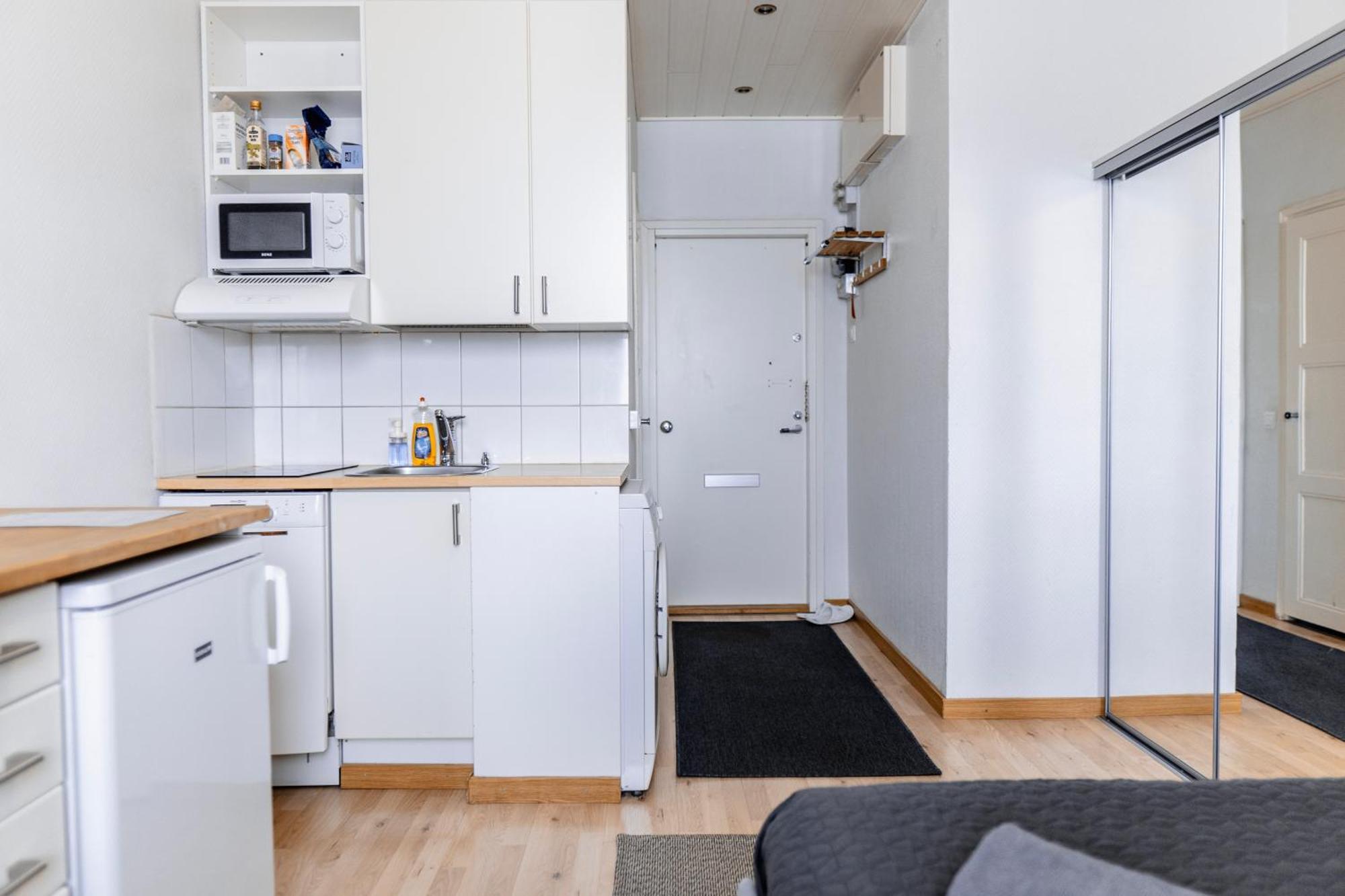 Nordstay - Stylish Central Studio Self Check-In Helsinki Esterno foto